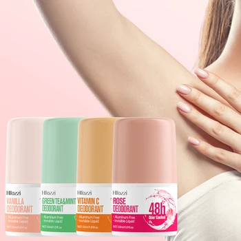 vitamin c，rose，vanilla，green tea & mint deodorant 48 hours long lasting fragrance Fruity perfume Skin care 1