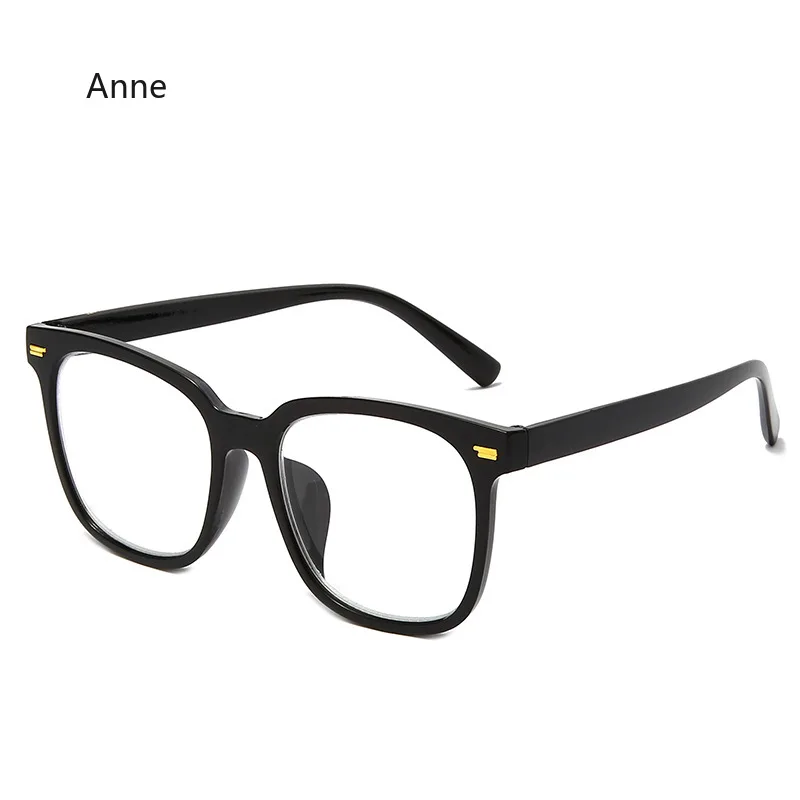 Classic Unisex Round Myopia Glasses New Fashion Short Sighted Eyeglasses Men Women Anti-blue Light Minus Diopter Prescription 6