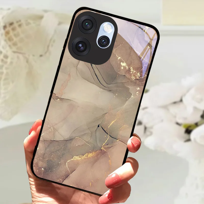 Tempered Glass Phone Case with Full Camera Protection