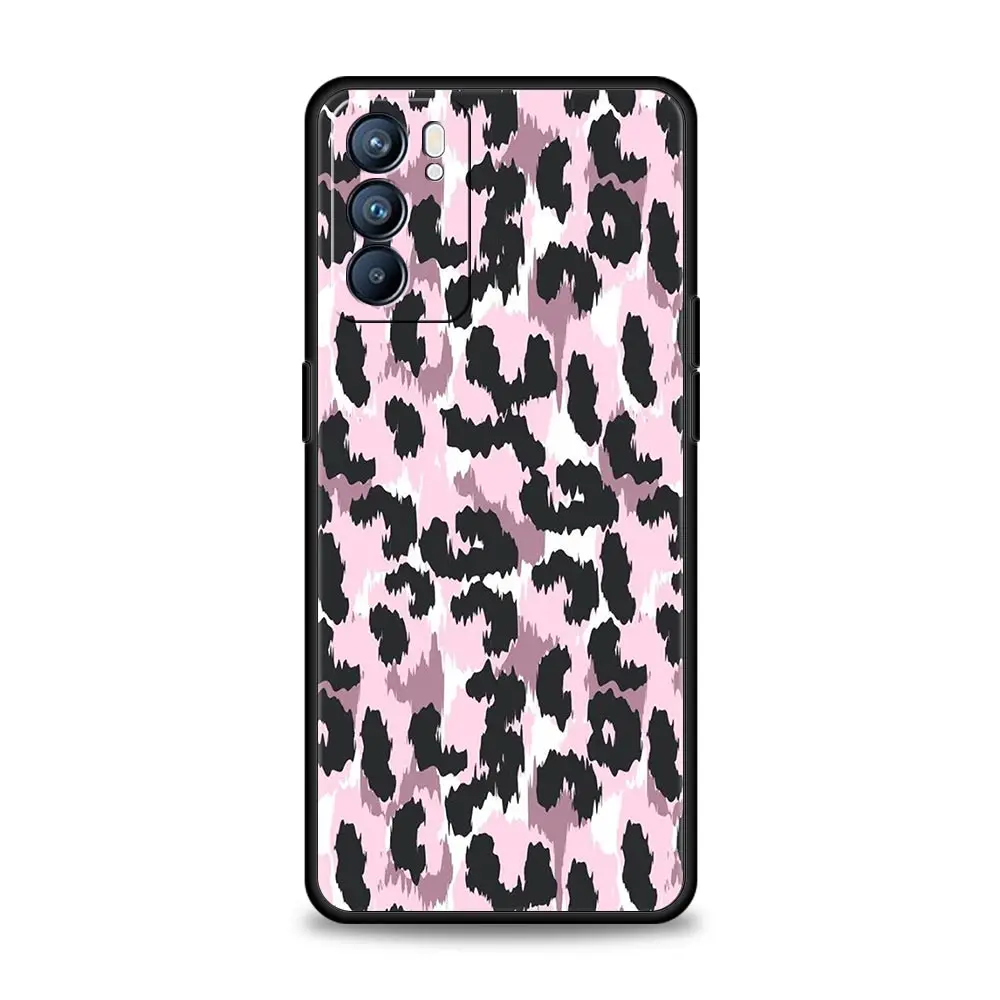 Floral Leopard Eyes Phone Case Cover