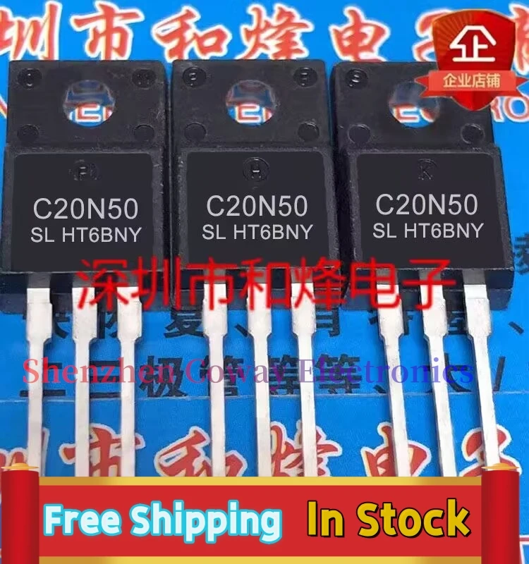 

10PCS-30PCS C20N50 20A 500V MOS TO-220F In Stock Fast Shipping