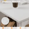 Computer Desk 40 Inch Small Office Desk Modern Writing Desk with Storage Bag Work Study Table with Headphone Hook for Home 4