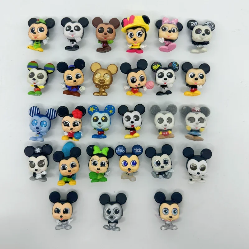 

Disney Doorables Glass Eyes Mini Kawaii Big Eyed Doll Action Figures All Series Mickey Desktop Decoratoion Model Toys Gifts