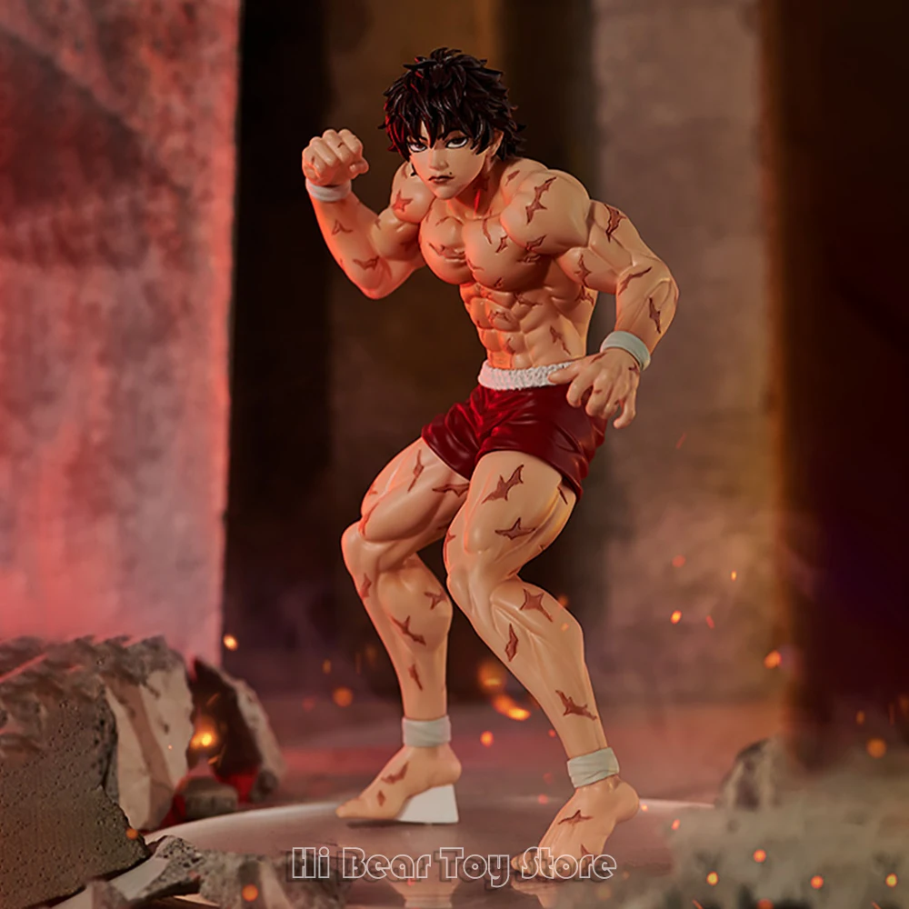 22cm anime baki figura hanma yujiro figuras hanma baki figura de ação filho  do ogre nova