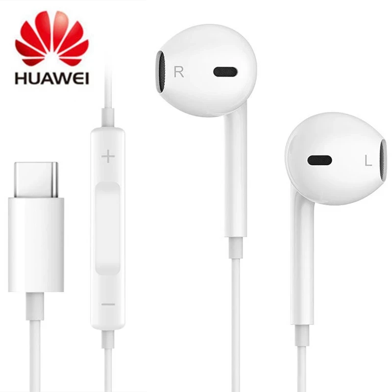 Huawei P20 Lite Huawei Certified Type C Headphones Original HUAWEI