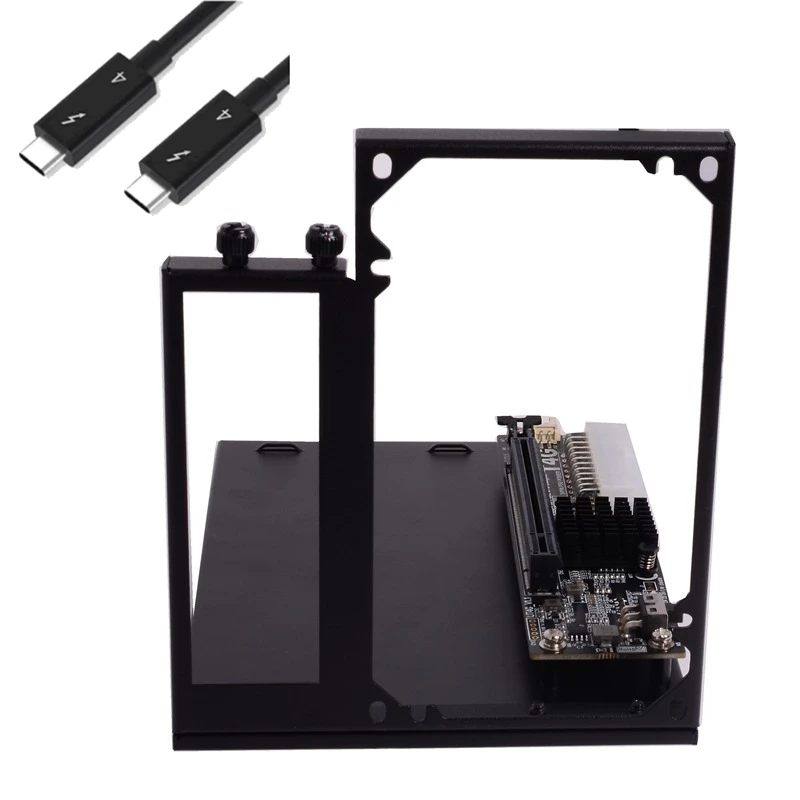 UT4G-BK7 External eGPU Adapter USB4 For Thunderbolt 4/3 TB3/TB4 to
