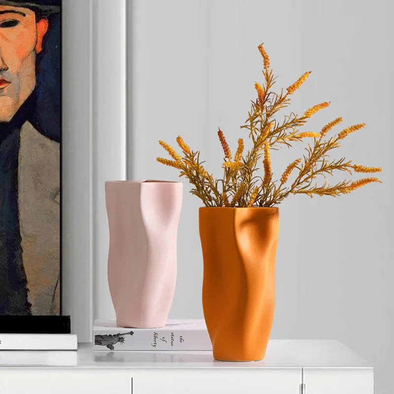 2023 Highend Vase Decoration Living Room Flower Arrangement Ceramic