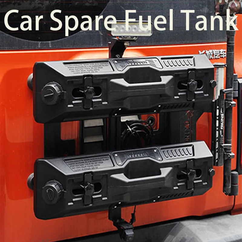 Petrol can motorcycle fuel container car fuel tank Car 6.5L Portable Fuel Tank Emergency Backup Fuel Container For Off-road Vehicles Motorcycles SUV RV Kerosene Can Water Tank