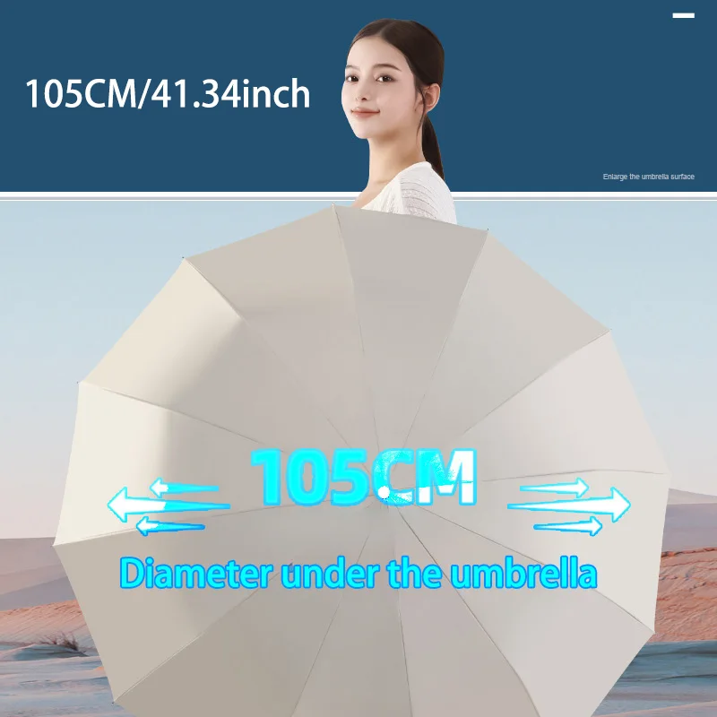 Automatic Umbrella Xiaomi Mijia 24 Bone Solid Color Collapsible Umbrella Outdoor Sunshade UV Protection mini umbrella,folding umbrella,automatic umbrella,wind resistant umbrella,sun umbrella,automatic sun umbrella