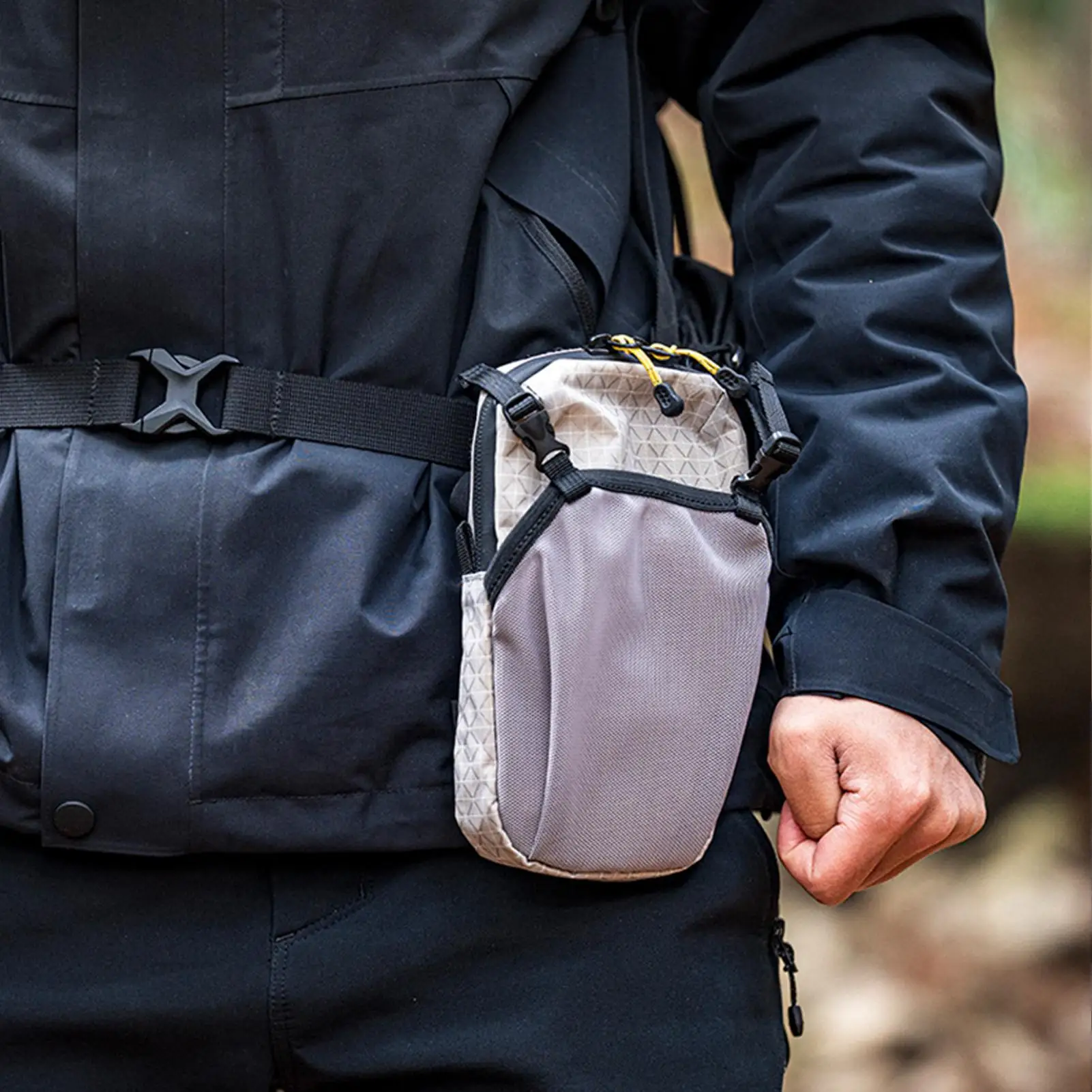 Water Sling Phone Holder With Strap Portable Sleeve Pouch Shatterproof Gym Bag For Car Camping Sports Gym Travel Bike Backpack