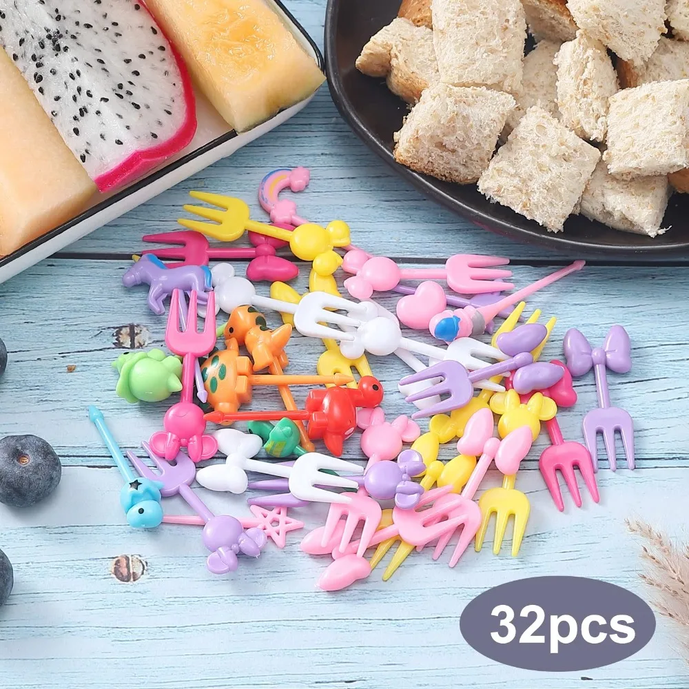 Children's Food Pick Fruit Food Toothpick Lunch Box Decorative Accessories food toothpick