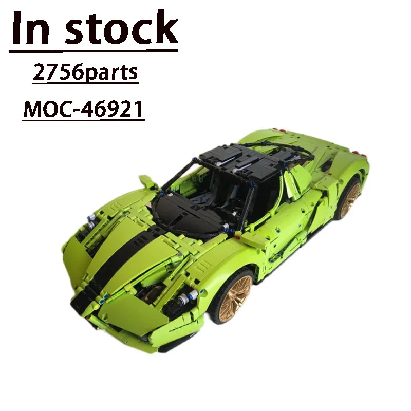 

42115 Classic Supercar Compatible with New MOC-46921 Supercar Assembly Building Block Model • 2756 Parts Kids Birthday Gift Toys