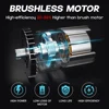 125MM Brushless Electric Angle Grinder M14 Angle Power Tool with 2PCS Lithium-Ion Battery Cutting Machine for Makita 18V Battery 5