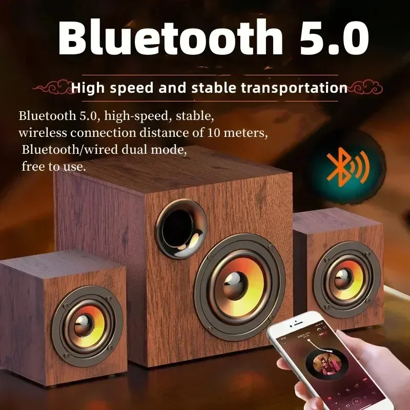 Computer-Speaker-Desktop-Home-Large-Capacity-High-Fidelity-Stereo ...