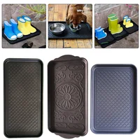Plastic Shoe Tray, Multi-purpose Shoe and Boot Tray, Car Trunk Sundries Tray,Potted Pad Tray 1