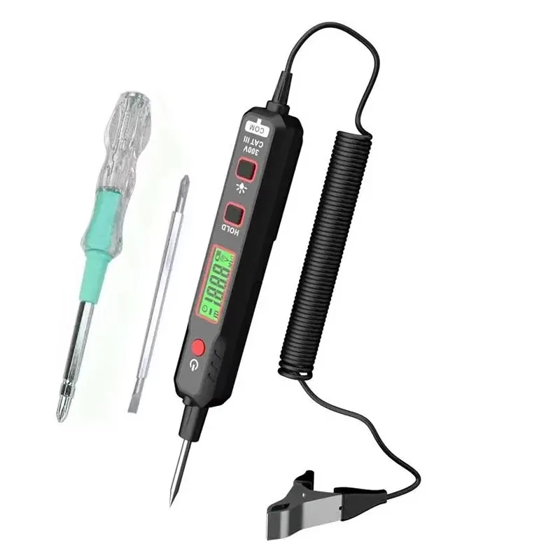 Circuit Voltage Tester Digital Car Backlight Display Automobile Fault Maintenance