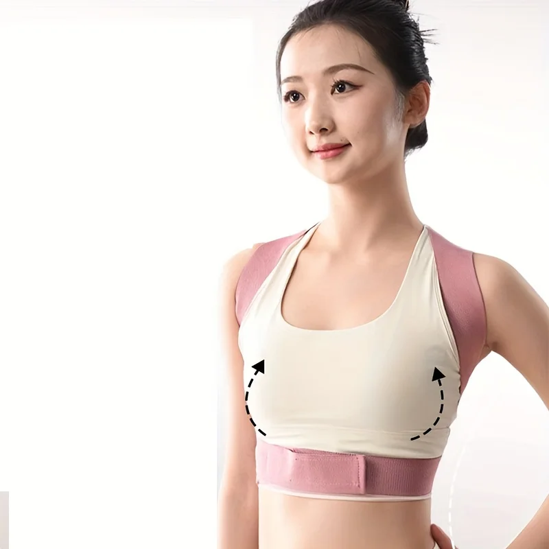 Invisible Back Posture Trainer Adjustable Shoulder Brace Straight Holder Clavicle Support for Men Women Adult Children belt