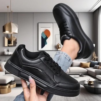 أحذية رياضية نسائية موضة أحذية مسطحة قابلة للتنفس خفيفة الوزن ونعل ناعم للمشي أحذية مفلكنة أحذية نسائية كاجوال للتدريب