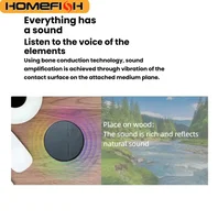 HOMEFISH B1 Portable Bone Conduction Bluetooth Speaker Mini Wireless Vibration Speaker HiFi Stereo TWS for Home Outdoor Travel 6