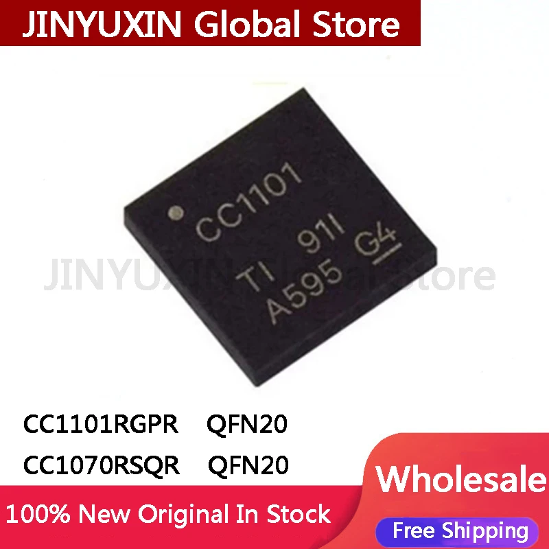 2Pcs Cc1101 Cc1101Rgpr Cc1070 Cc1070Rsqr Qfn20 Transceiver Chip Wholesale