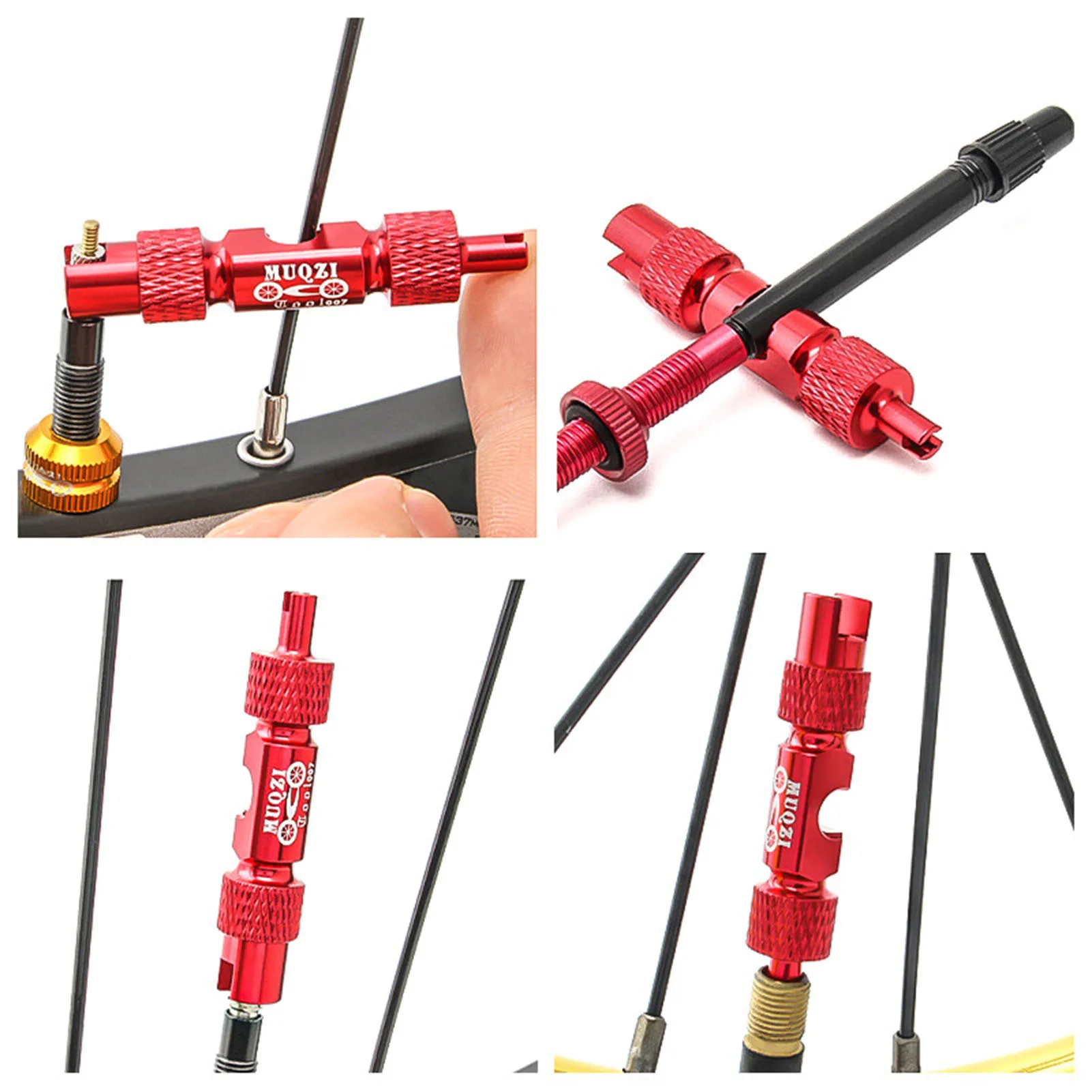 Description Picture 6 of itemMountain Bike Valve Core Remover Tool Anti-slip and Labor-saving Core Tool for Bicycles and Any Other Air Filled Tires
