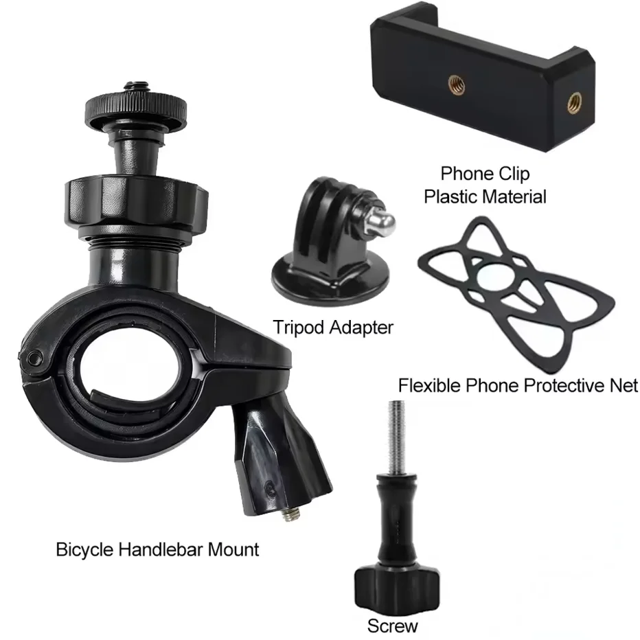 Support Guidon Vélo GoPro Hero 13 12 11 - Fixation Universelle pour Caméra Action 360