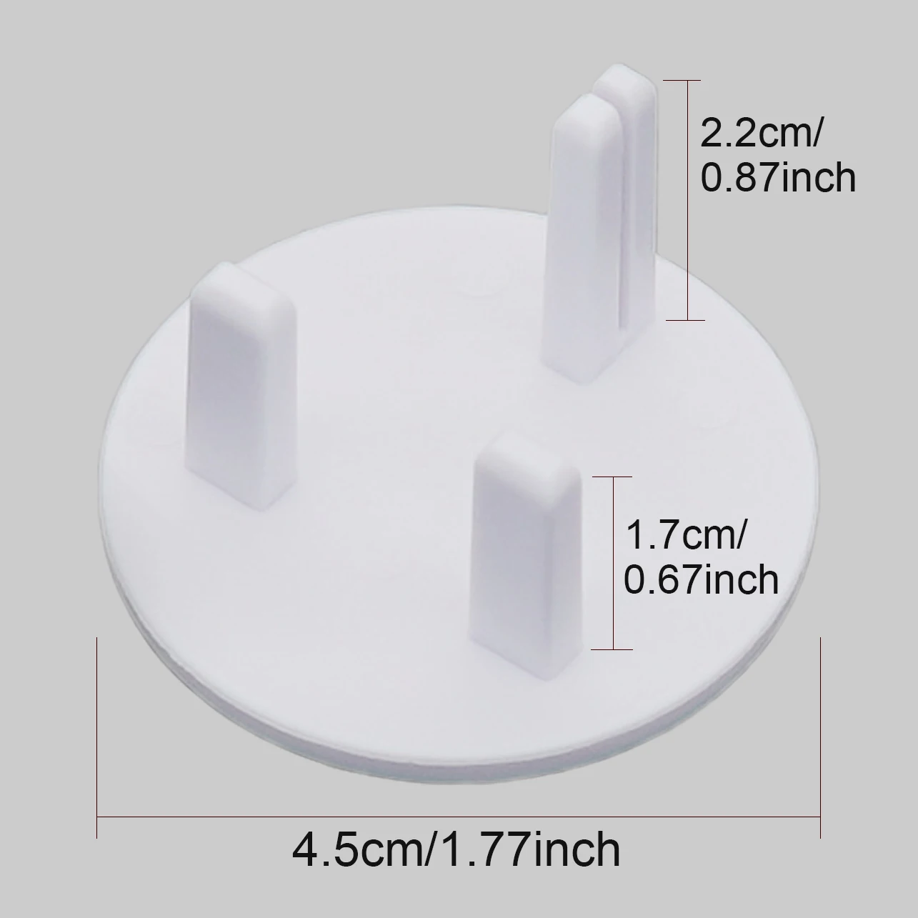 Baby Anti Electric Safety Guard Socket Protective Cover 20Pcs Children Power Plug Cover Case Home School EU UK Standard socket covers