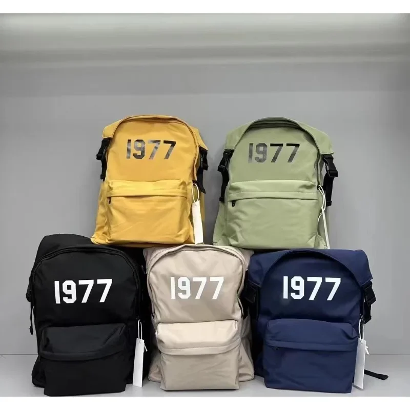 

Trendy Brand 1977 Backpack Student Classic Large Capacity Backpack Men's Fashionable Computer Travel Bag