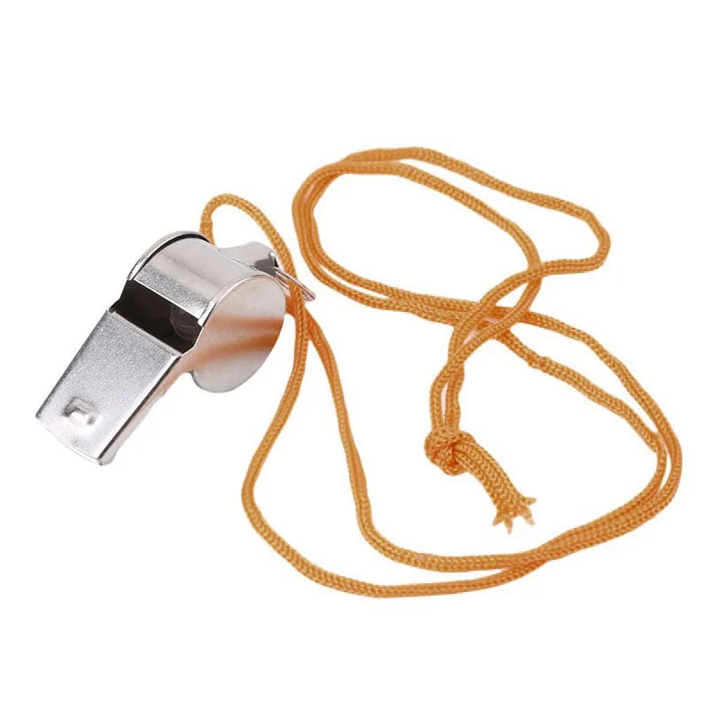 Stainless Steel Whistle First Aid Whistle Soccer Football Basketball Hockey Baseball Sports Referee Survival Outdoor survival whistle,sport whistle,sports whistle,soccer whistle,metal whistle