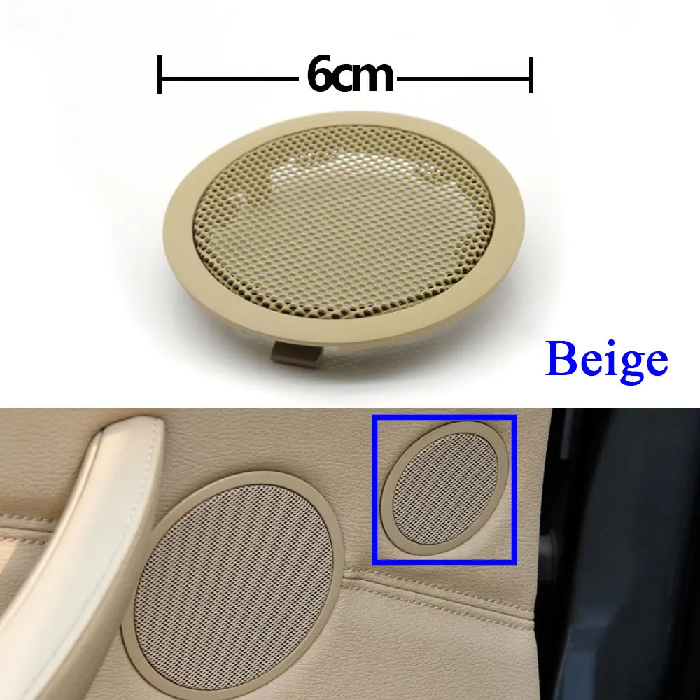 Lautsprecher Abdeckung Für BMW X5/X6 E70/E71 - Armaturenbrett Gitter