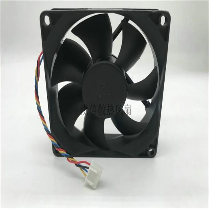 DA08025B12UH 8025 DC12V 0.50A 80*80*25MM 8CM 4 line fan - Uranful.com