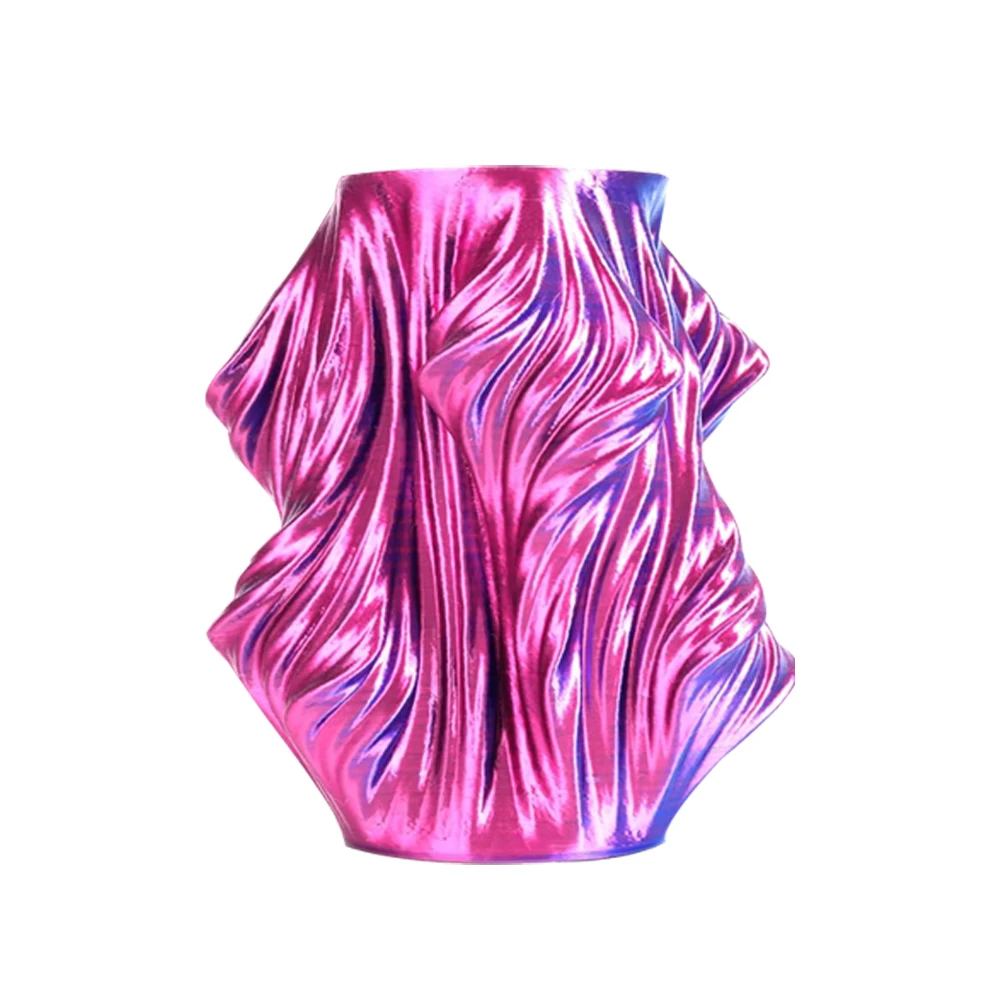250g 500g 1Kg 3D 프린터 필라멘트 PLA 실크 핑크 블루 1.75mm 3D 프린터용 재료 필라멘트 와이어 진공 포장