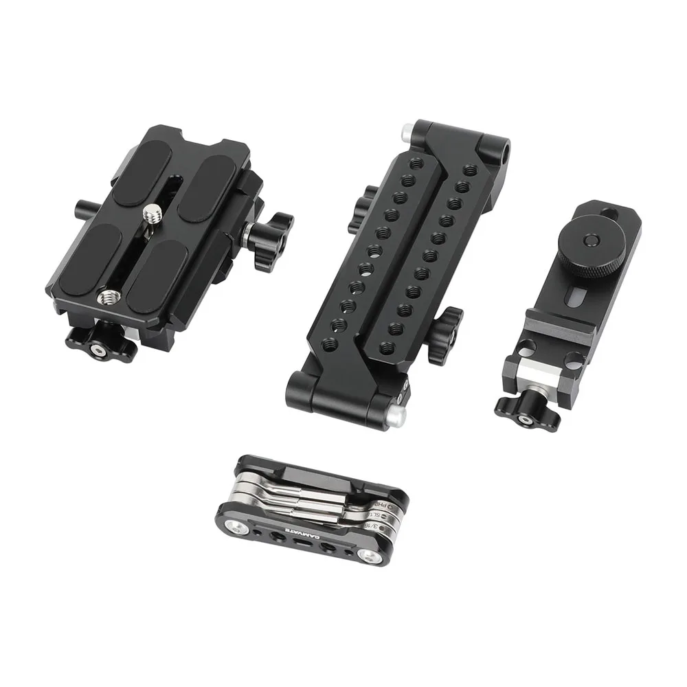 Foldable Half Cage Kit with Arca-Type Baseplate For FX30/FX3 Camera Rabbit Cage
