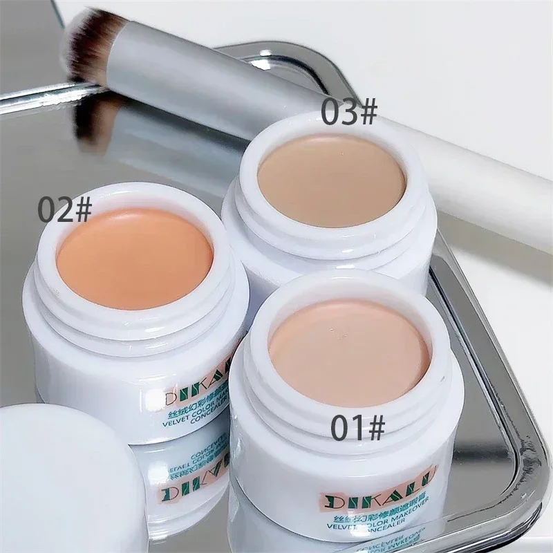 Concealer Cream 10ML Concealer Cream Waterproof Moisturizing Liquid Concealer Cover Acne Dark Circles Foundation Modify Face Contouring Cosmetic