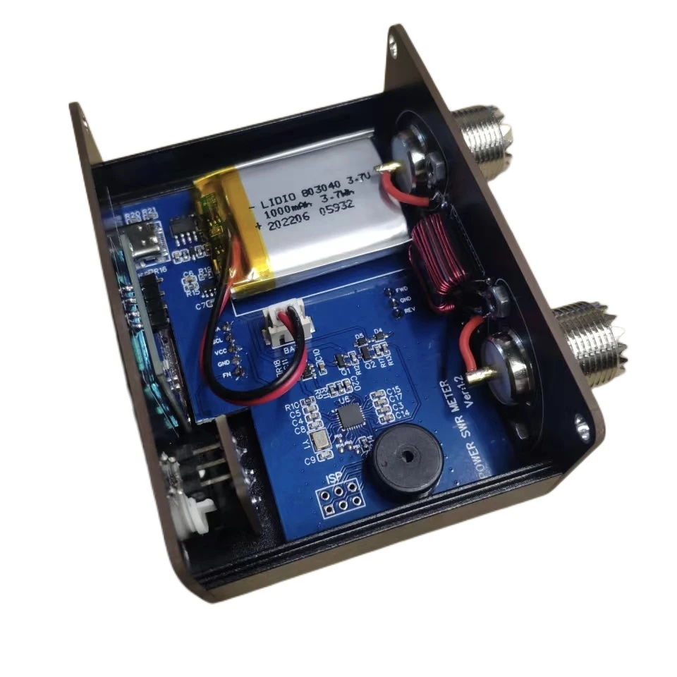 New 1.6-50MHz PWR SWR Meter POWER SWR METER 0.5-150W SWR Power Watt ...
