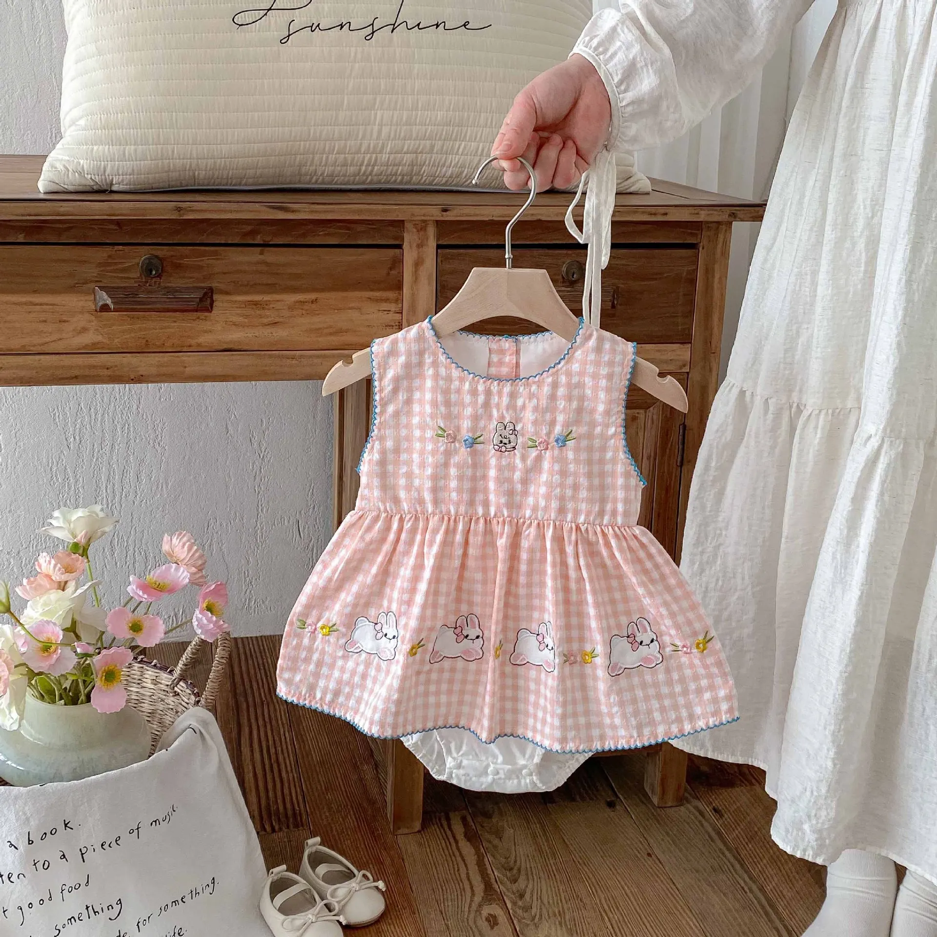 Cute Baby Girls Summer Bodysuit