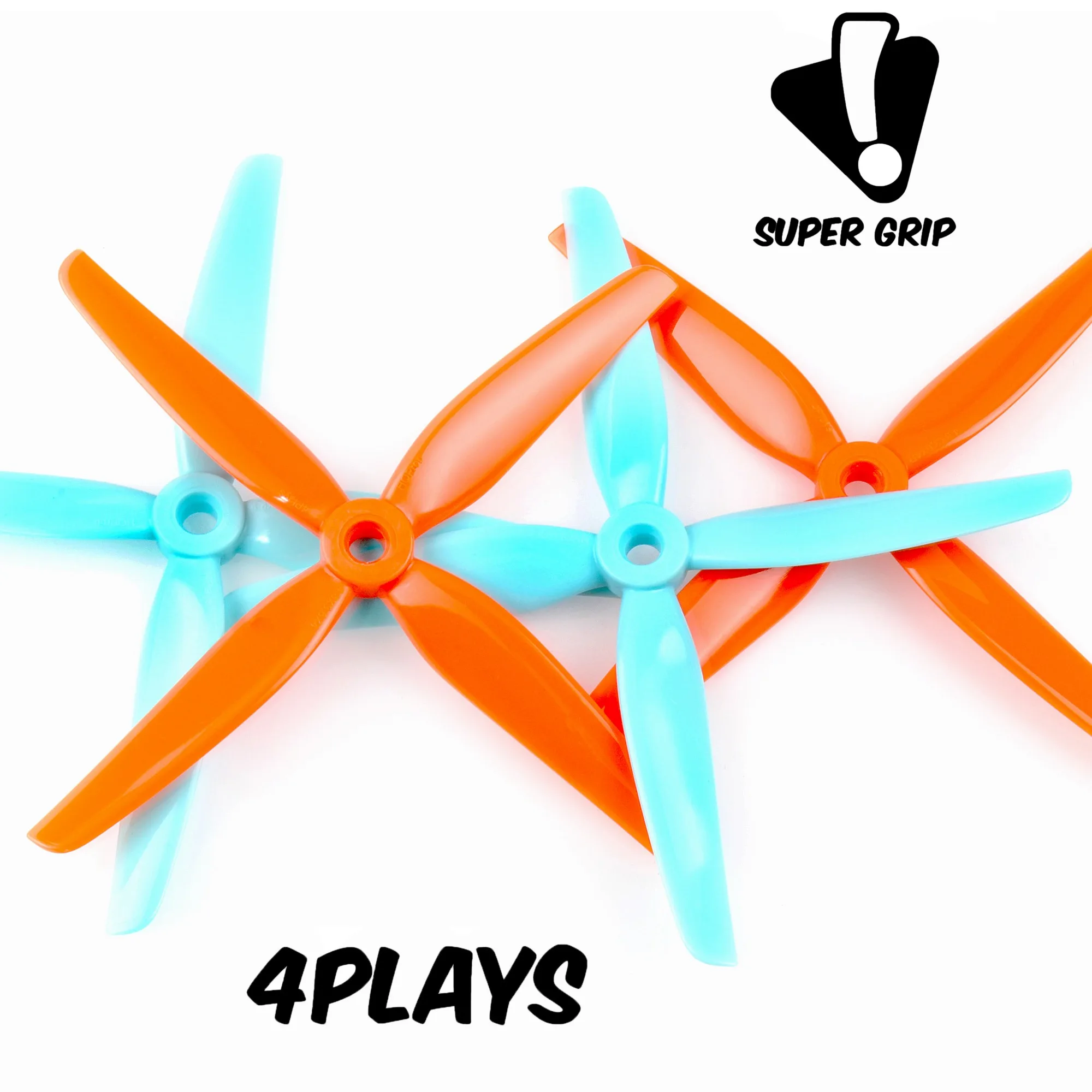 

HQPROP Ummagawd 4Play Gulf 4.8X3.6X4 4836 4-Blade PC Propeller Mixed Color for FPV Freestyle 5inch Drones DIY Parts