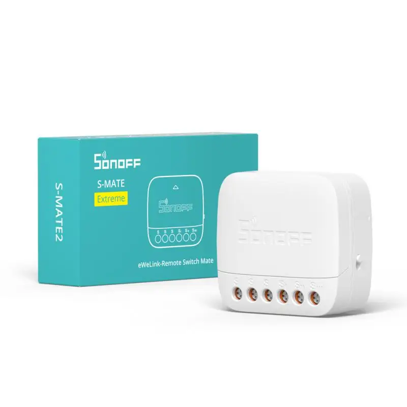 

SONOFF Extreme Switch Mate S-MATE2 eWeLink-Remote Control via Smart Switch for Smart Home Work with Alexa Google Home IFTTT