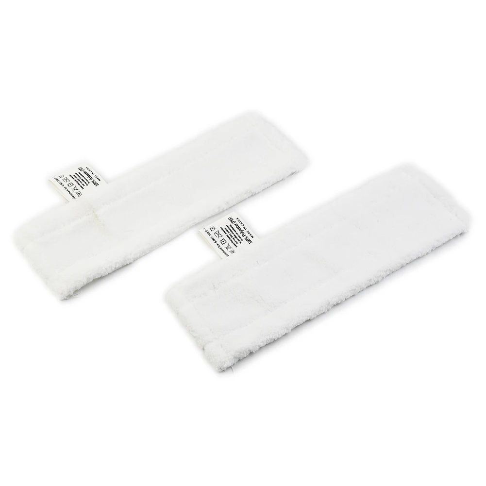 2Pcs Steam Cleaner Floor Mop Cloth Mopping Cloths Pad Per Karcher Easyfix Sc1 Sc2 Sc3 Sc4 Sc5 Aspirapolvere Parti Di Spazzamento