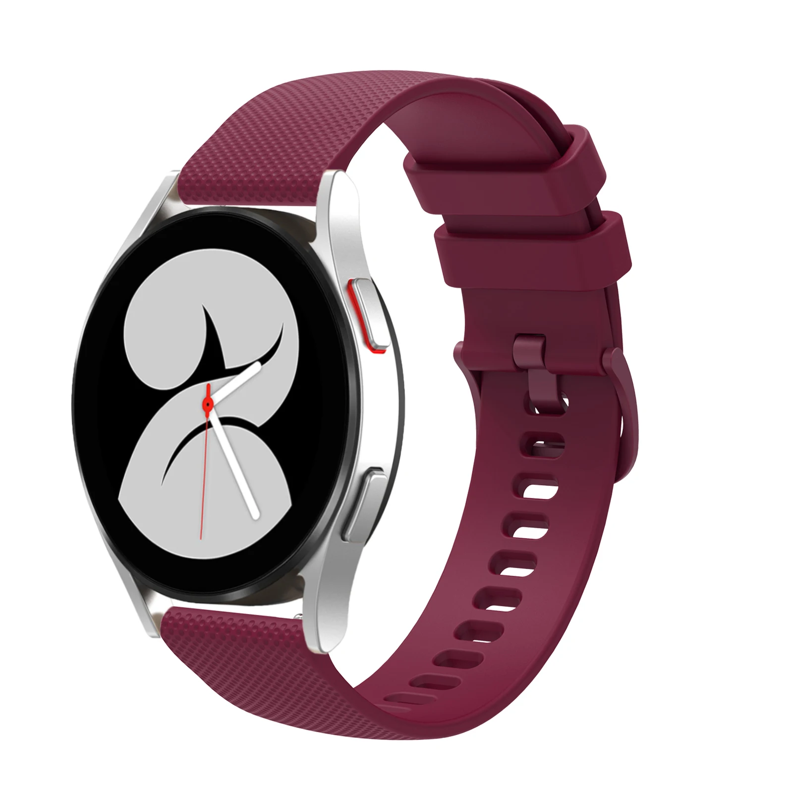 Versatile Silicone Watch Wristband in Multiple Sizes