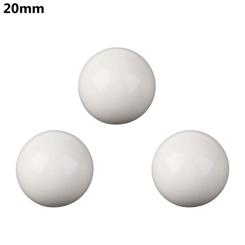 Pack of 3, 12/15/18/20/22mm American Roulette Ball  Casino Roulette Game Replacement Ball Resin Ball
