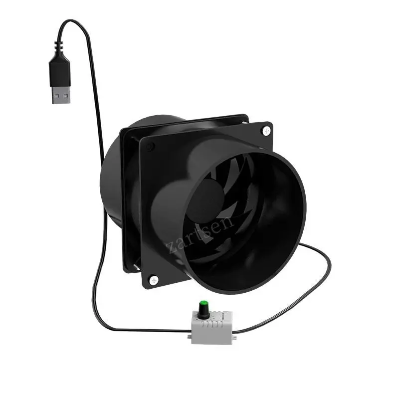 Kanaalventilator, 30W 60W regelbare snelheid soldeer rookdemper ESD