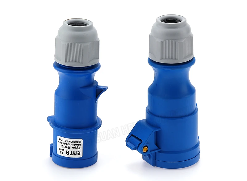 6A/32A 3-Poliger Luftfahrt-Stromstecker IP44 Wasserdichter & Explosionsgeschützter Industriestecker für Schrankbeleuchtung & Audiogeräte – Detail 17