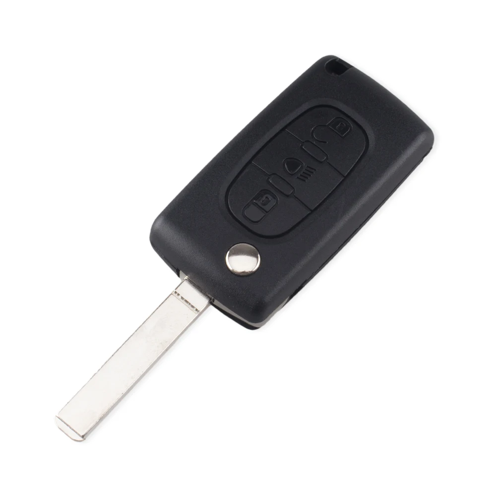 KEYYOU-per-CITROEN-C2-C3-C4-C5-C6-C8-telecomando-Flip-Key-Shell-Case-Fob-3.jpg Chiave telecomando per CITROEN C2 C3 C4 C5 C6 C8 telecomando Flip Key Shell Case Fob 3 pulsanti senza scanalatura CE0536 spedizione gratuita - KEYYOU per CITROEN C2 C3 C4 C5 C6 C8 telecomando Flip Key Shell Case Fob 3