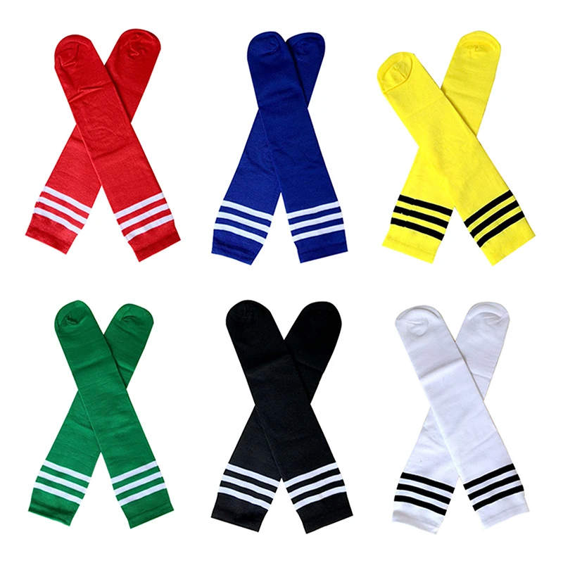 Football Sports Socks Long Knee Cotton Spandex Kids Legging Stockings Soccer Baseball Ankle Children Socks Hot Sale