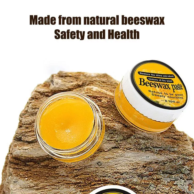Wood Seasoning Beeswax Beeswax Wood Protector Natural Furniture Cleaner Protector 3g For Home Furniture