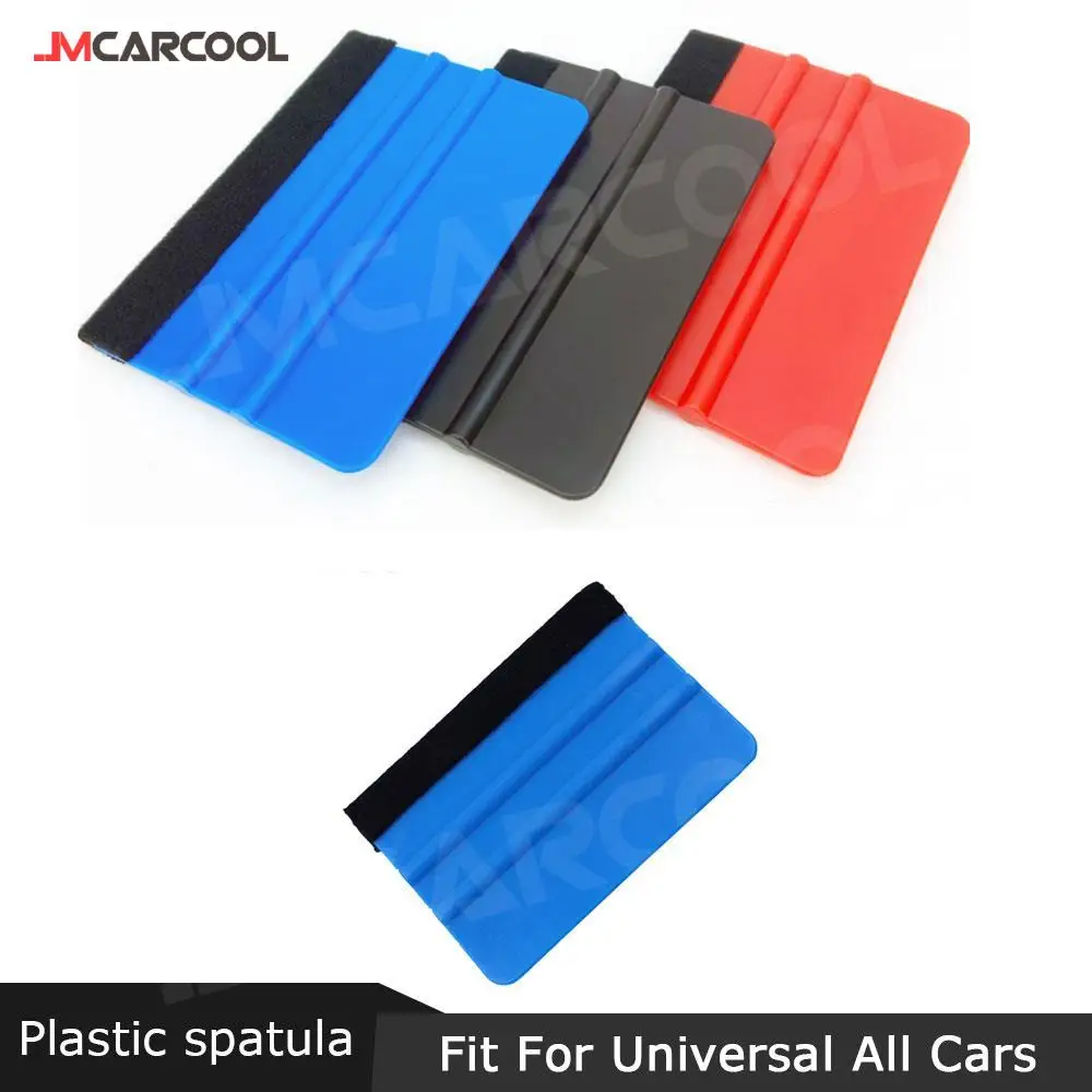 Auto Styling Window Ice Remover Cleaning Wash Car Scraper With Felt Squeegee Tool Film Wrapping 1 PCS car accessories