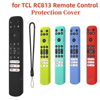 Silicone TV Remote Case for Smart TV TCL Control Protection Cover for RC813 RC923 FMB3/RC902V FMR1 FMR4 FMR5 Remote 1