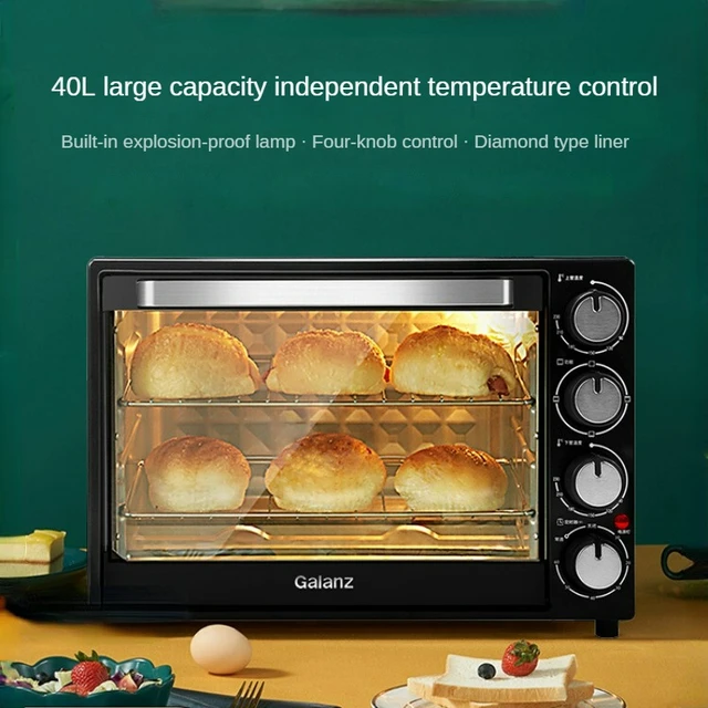 Multi-function Fully Automatic Temperature Control Oven Ovens Toaster Air  Fryer Kitchen Tray Pizza Hot Home Small Baking Machine - AliExpress