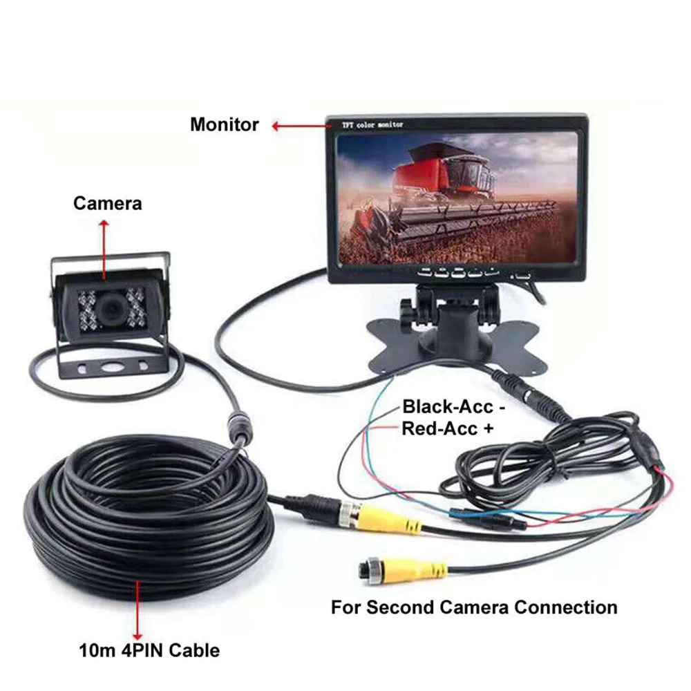 Ʈ  ÷̿ ڵ Ĺ ī޶ , HD  ī޶, ũ 1024*600 , 9-36V, 7 ġ